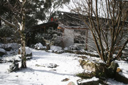 Secret Garden in Snow